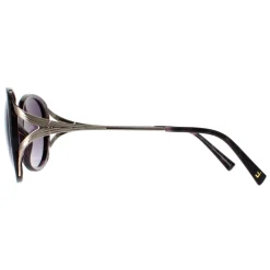 INVU Sunglasses B2117 C Dark Tortoise Purple Demi Gold Purple Polarize