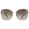 Jimmy Choo Sunglasses ALEXIS/S DDB HA Copper Gold Grey Gradient