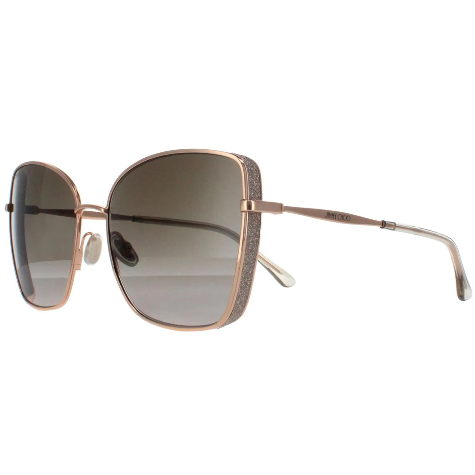 Jimmy Choo Sunglasses ALEXIS/S DDB HA Copper Gold Grey Gradient
