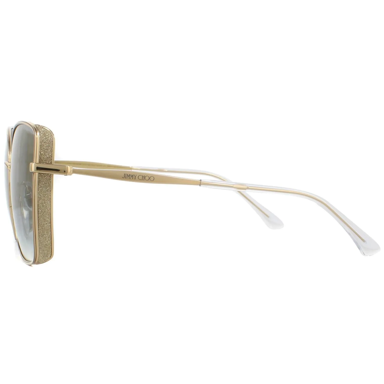 Jimmy Choo Sunglasses ALEXIS/S 000 1V Rose Gold Blue Gradient