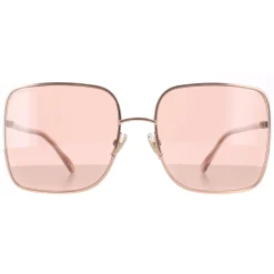 Jimmy Choo Sunglasses ALIANA/S PY3 2S Copper Gold Nude Pink Flash Silv