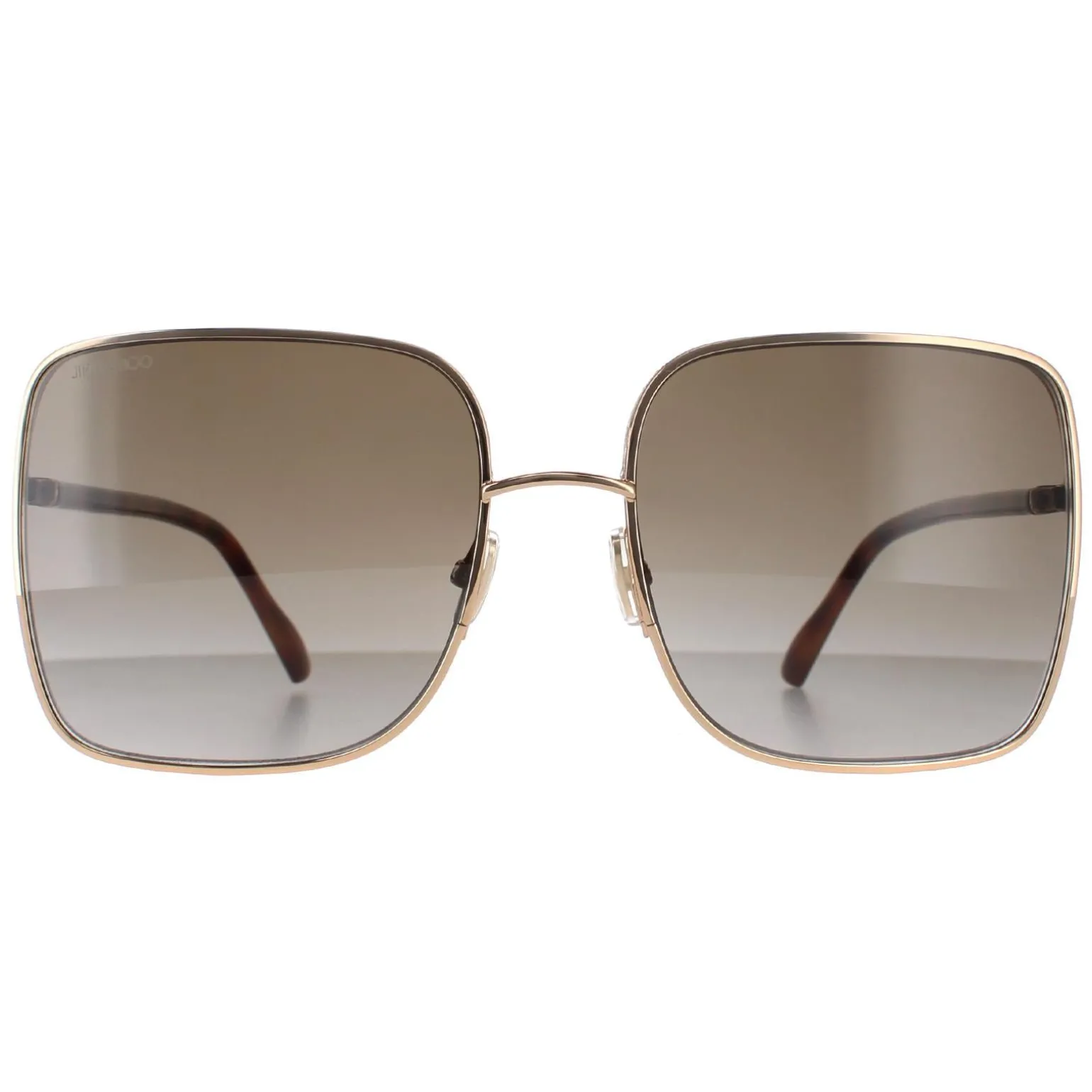 Jimmy Choo Sunglasses ALIANA/S 06J HA Gold Havana Brown Gradient
