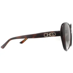 Jimmy Choo Sunglasses AMIRA/G/S 086 HA Dark Havana Brown Gradient