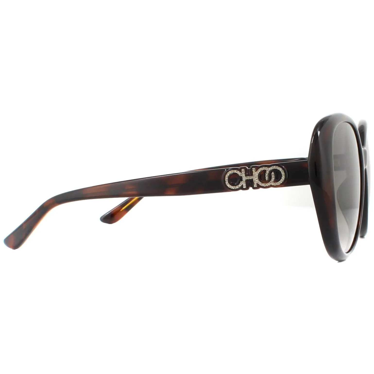 Jimmy Choo Sunglasses AMIRA/G/S 086 HA Dark Havana Brown Gradient