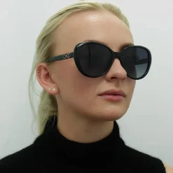 Jimmy Choo Sunglasses AMIRA/G/S 807 9O Black Dark Grey Gradient