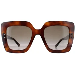 Jimmy Choo Sunglasses AURI/G/S 086 HA Havana Brown Gradient