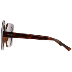 Jimmy Choo Sunglasses AURI/G/S 086 HA Havana Brown Gradient