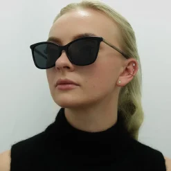 Jimmy Choo Sunglasses BA/G/S 807 IR Black Grey