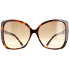 Jimmy Choo Sunglasses BECKY/F/S 086 HA Havana Brown Gradient