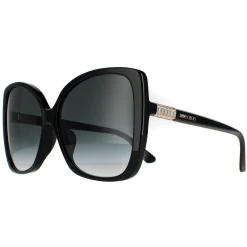 Jimmy Choo Sunglasses BECKY/F/S 807 9O Black Dark Grey Gradient