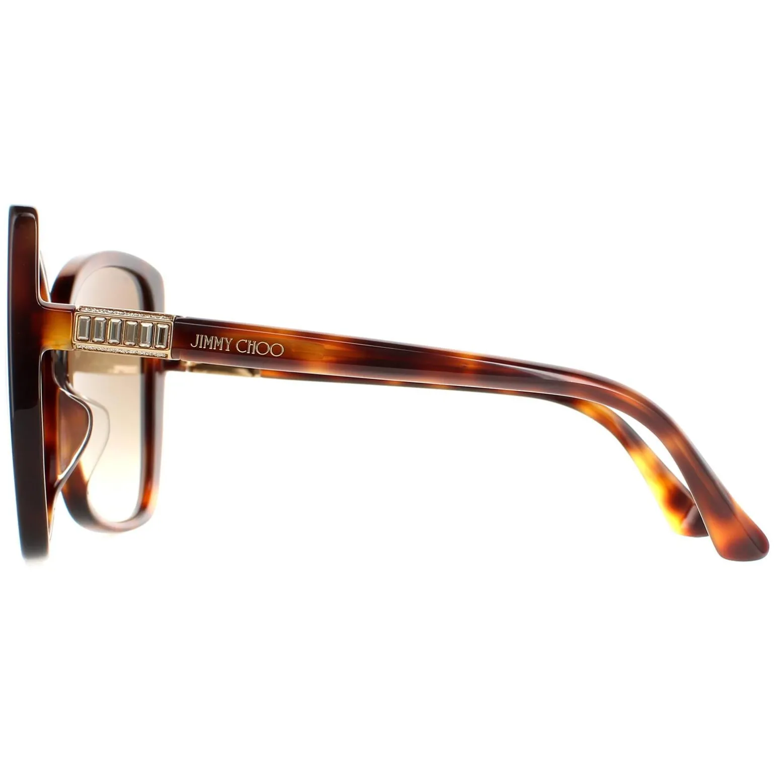 Jimmy Choo Sunglasses BECKY/F/S 086 HA Havana Brown Gradient