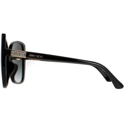 Jimmy Choo Sunglasses BECKY/F/S 807 9O Black Dark Grey Gradient