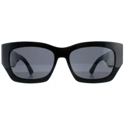 Jimmy Choo Sunglasses CAMI/S 807 IR Black with Black Pattern Temples G