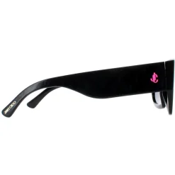 Jimmy Choo Sunglasses CAMI/S 807 IR Black with Black Pattern Temples G