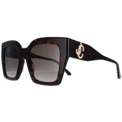 Jimmy Choo Sunglasses Eleni/G/S 086/HA Dark Havana Brown Gradient
