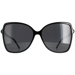 Jimmy Choo Sunglasses FEDE/S 807 IR Black Grey Blue