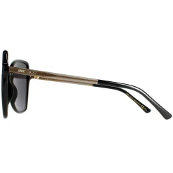 Jimmy Choo Sunglasses FEDE/S 807 IR Black Grey Blue