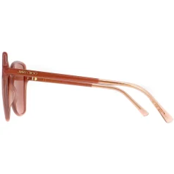 Jimmy Choo Sunglasses FEDE/S FWM 4S Nude Burgundy
