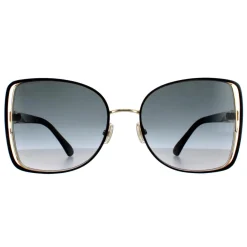 Jimmy Choo Sunglasses FRIEDA/S 2M2 90 Black and Gold Grey Gradient