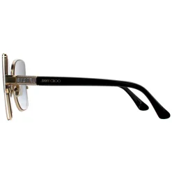 Jimmy Choo Sunglasses FRIEDA/S 2M2 90 Black and Gold Grey Gradient