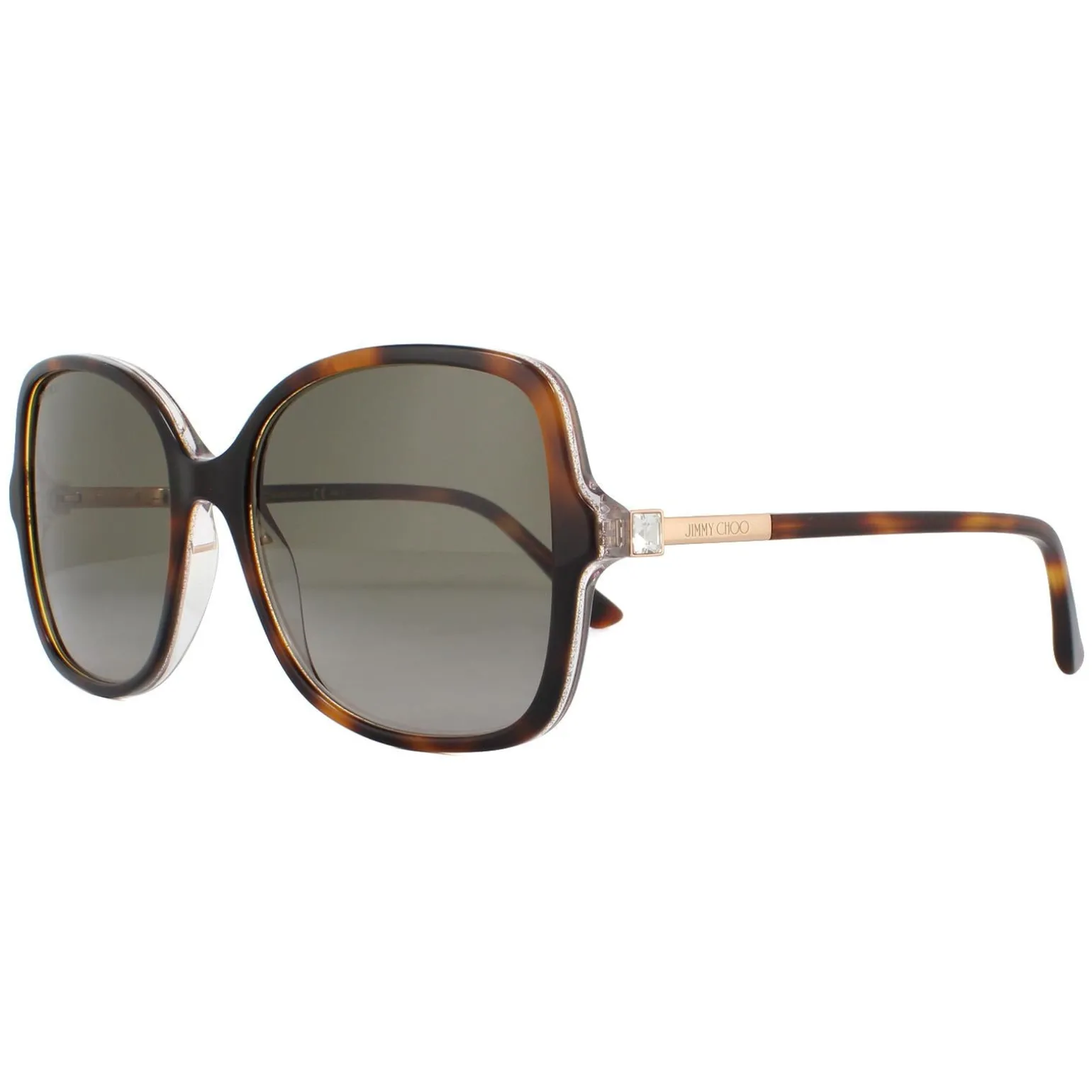 Jimmy Choo Sunglasses JUDY/S 0T4 HA Havana Pink Brown Gradient