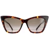 Jimmy Choo Sunglasses LUCINE/S 086 HA Havana Brown Gradient