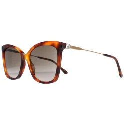 Jimmy Choo Sunglasses MACI/S 086 HA Havana Brown Gradient