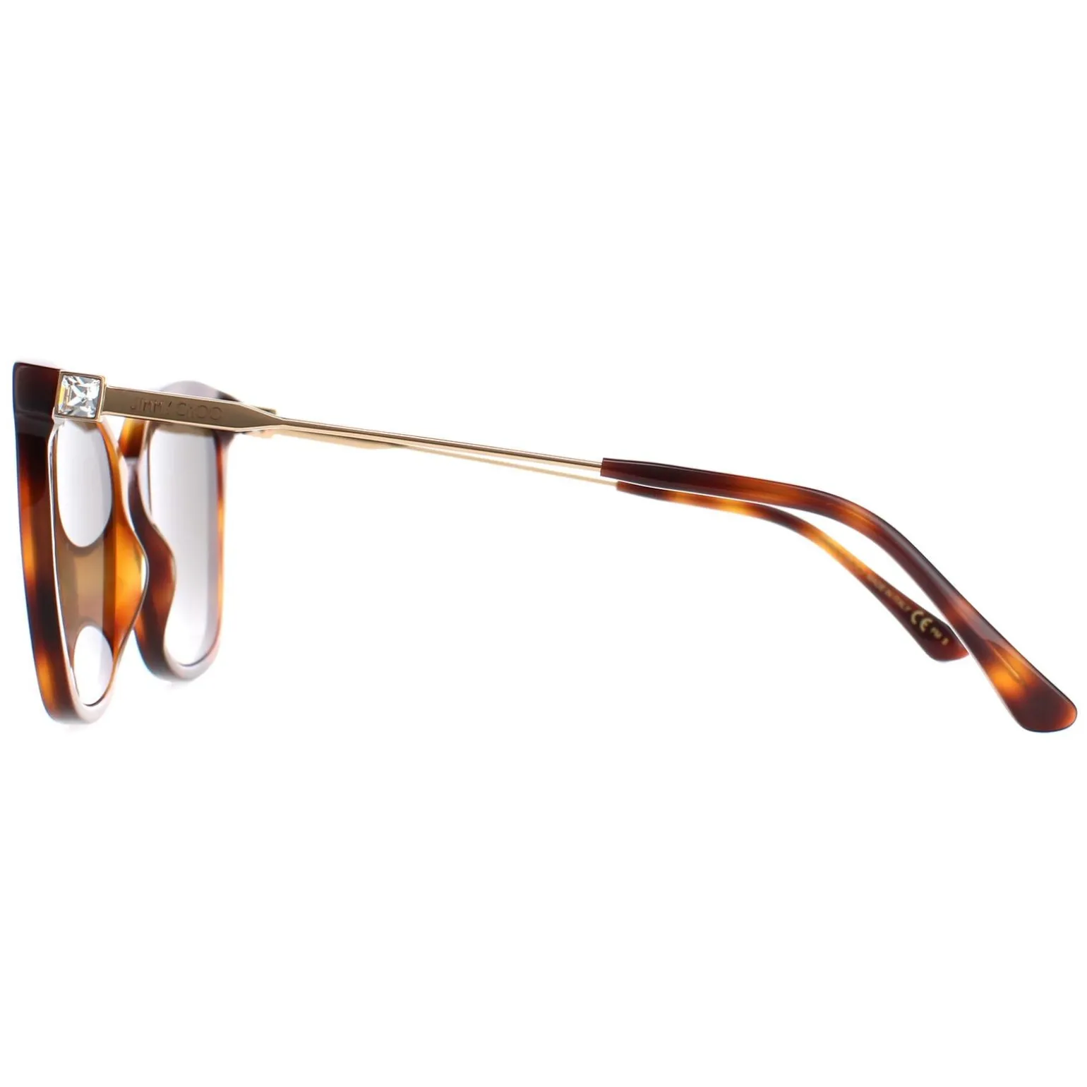 Jimmy Choo Sunglasses MACI/S 086 HA Havana Brown Gradient