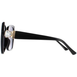 Jimmy Choo Sunglasses MANON/G/S 807 IR Black Grey Blue
