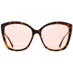 Jimmy Choo Sunglasses Nat/S 0T4 K1 Havana Pink Gold Mirror