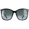 Jimmy Choo Sunglasses NEREA/G/S 807 9O Black Grey Gradient
