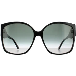 Jimmy Choo Sunglasses NOEMI/S DXF 9O Black Dark Grey Gradient