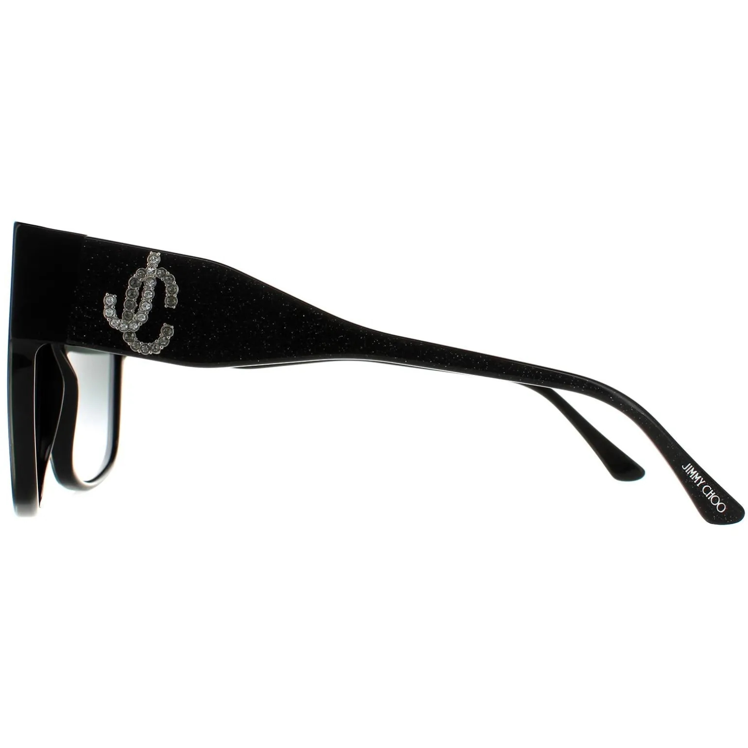 Jimmy Choo Sunglasses NOEMI/S DXF 9O Black Dark Grey Gradient