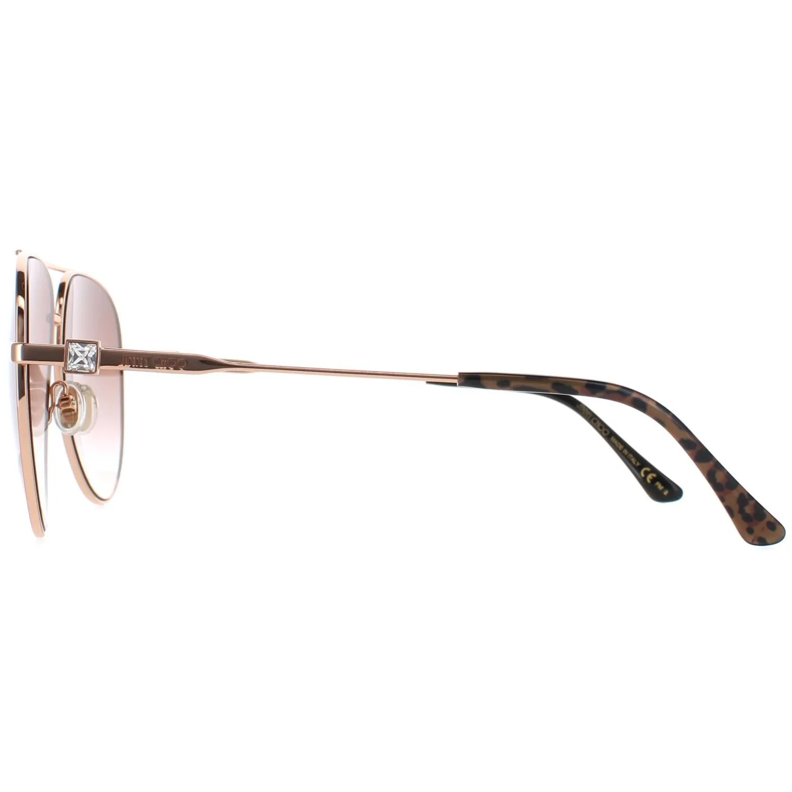Jimmy Choo Sunglasses OLLY/S DDB HA Gold Copper Brown Gradient