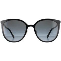 Jimmy Choo Sunglasses ORIA/G/SK 2M2 9O Black Gold Dark Grey Gradient