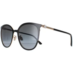 Jimmy Choo Sunglasses ORIA/G/SK 2M2 9O Black Gold Dark Grey Gradient