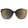 Jimmy Choo Sunglasses Peg/F/S 807 FQ Black Grey Gradient Gold Mirror