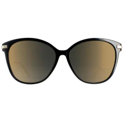 Jimmy Choo Sunglasses Peg/F/S 807 FQ Black Grey Gradient Gold Mirror
