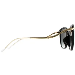 Jimmy Choo Sunglasses Peg/F/S 807 FQ Black Grey Gradient Gold Mirror