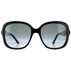 Jimmy Choo Sunglasses SADIE/S 807 9O Black Dark Grey Gradient