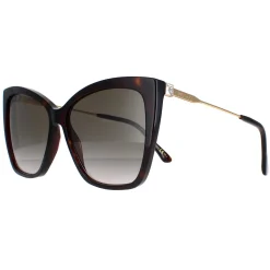 Jimmy Choo Sunglasses Seba/S 086/HA Dark Havana Brown Gradient