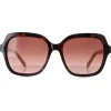 Karen Millen Sunglasses KM5048 102 Dark Tortoise Brown Gradient