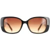 Karen Millen Sunglasses KM5047 020 Black Brown