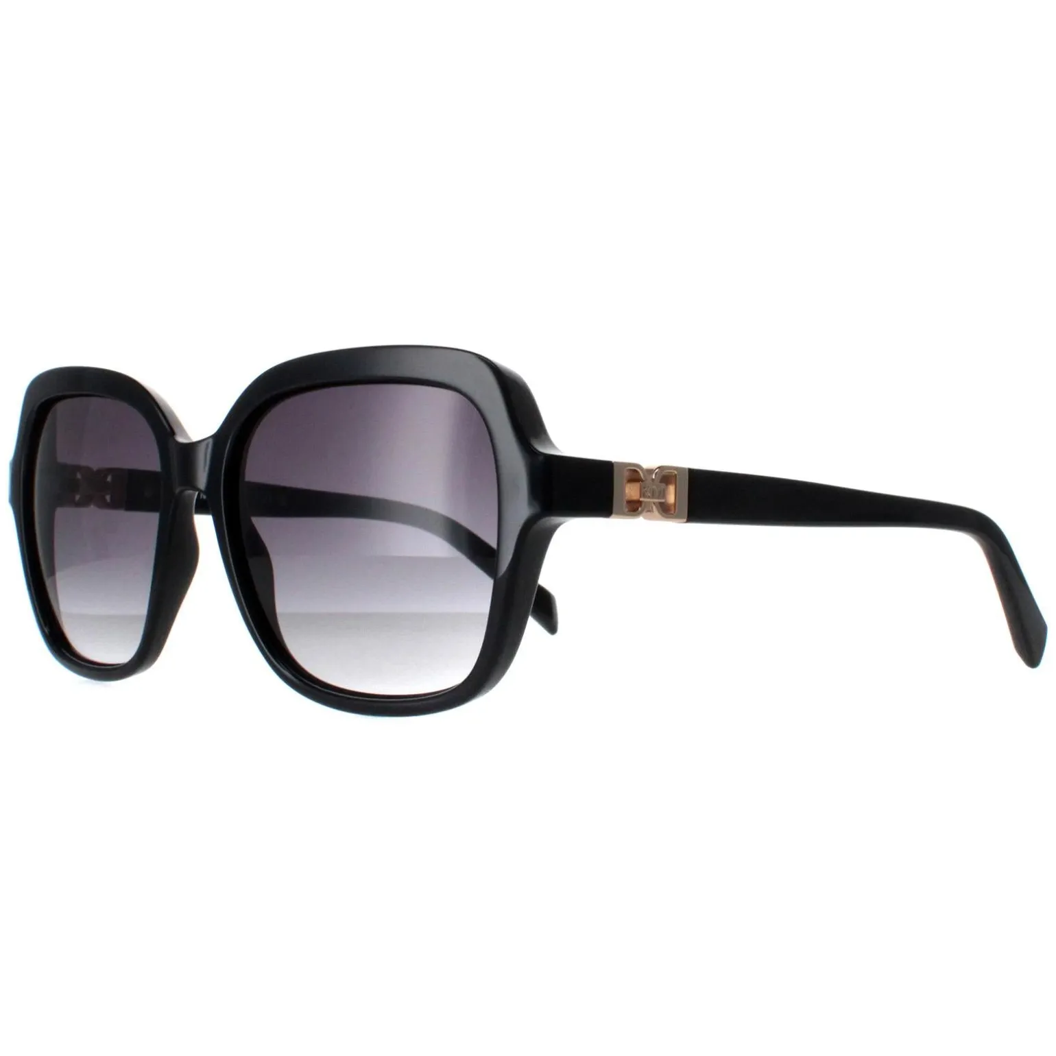 Karen Millen Sunglasses KM5048 001 Black Dark Grey Gradient