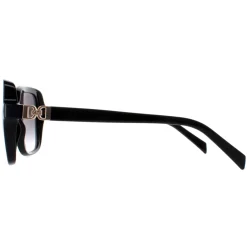 Karen Millen Sunglasses KM5048 001 Black Dark Grey Gradient