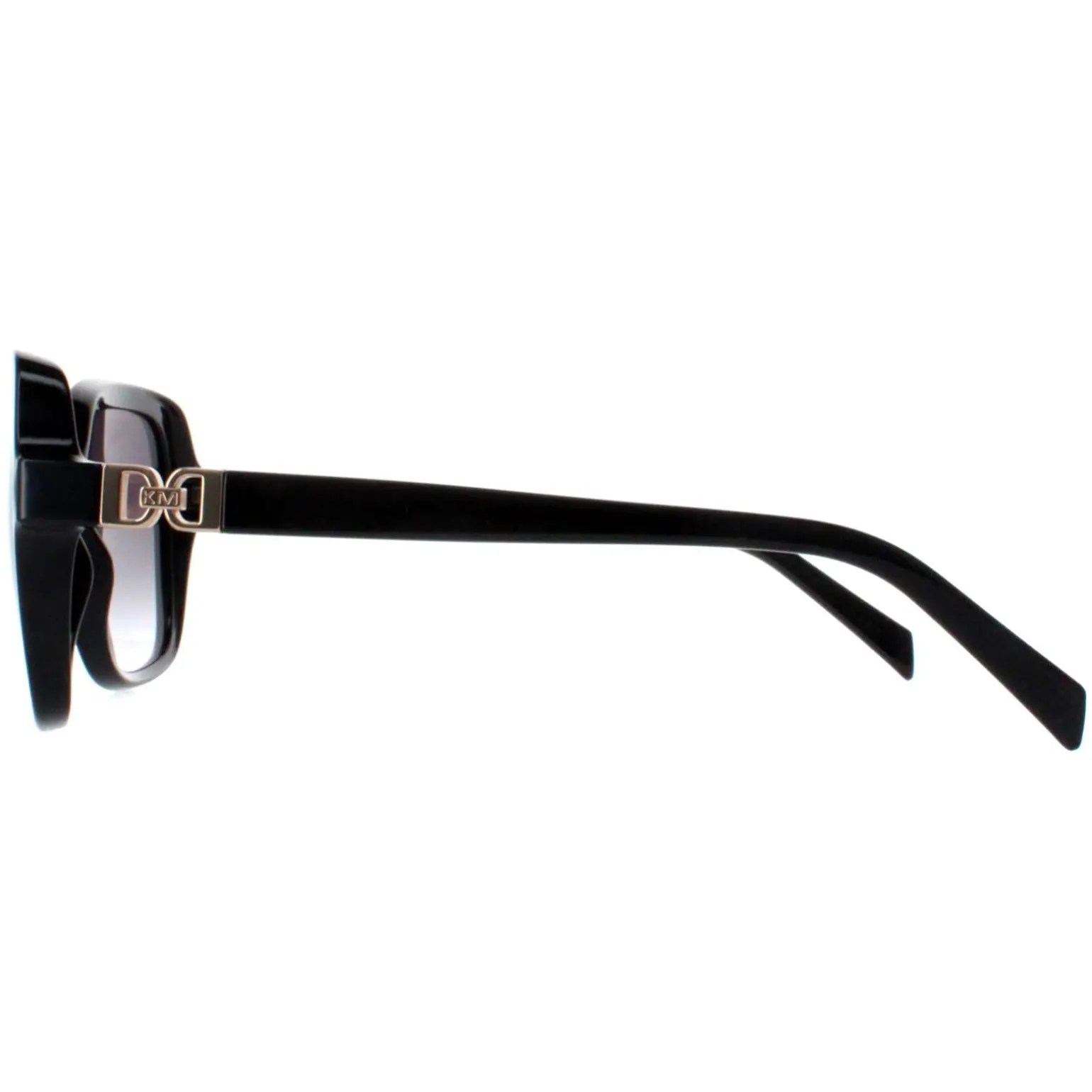 Karen Millen Sunglasses KM5048 001 Black Dark Grey Gradient