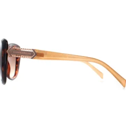 Karen Millen Sunglasses KM5049 102 Dark Tortoise Brown Gradient