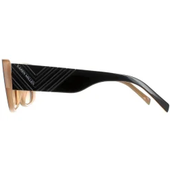Karen Millen Sunglasses KM5047 020 Black Brown