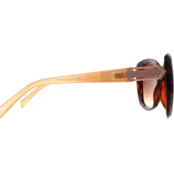 Karen Millen Sunglasses KM5049 102 Dark Tortoise Brown Gradient
