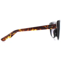 Karen Millen Sunglasses KM5024 001 Black and Tortoiseshell Grey Gradie